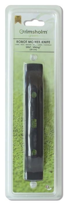 Udskiftningsklinge til robotklipper Grimsholm Mi4; 20 cm