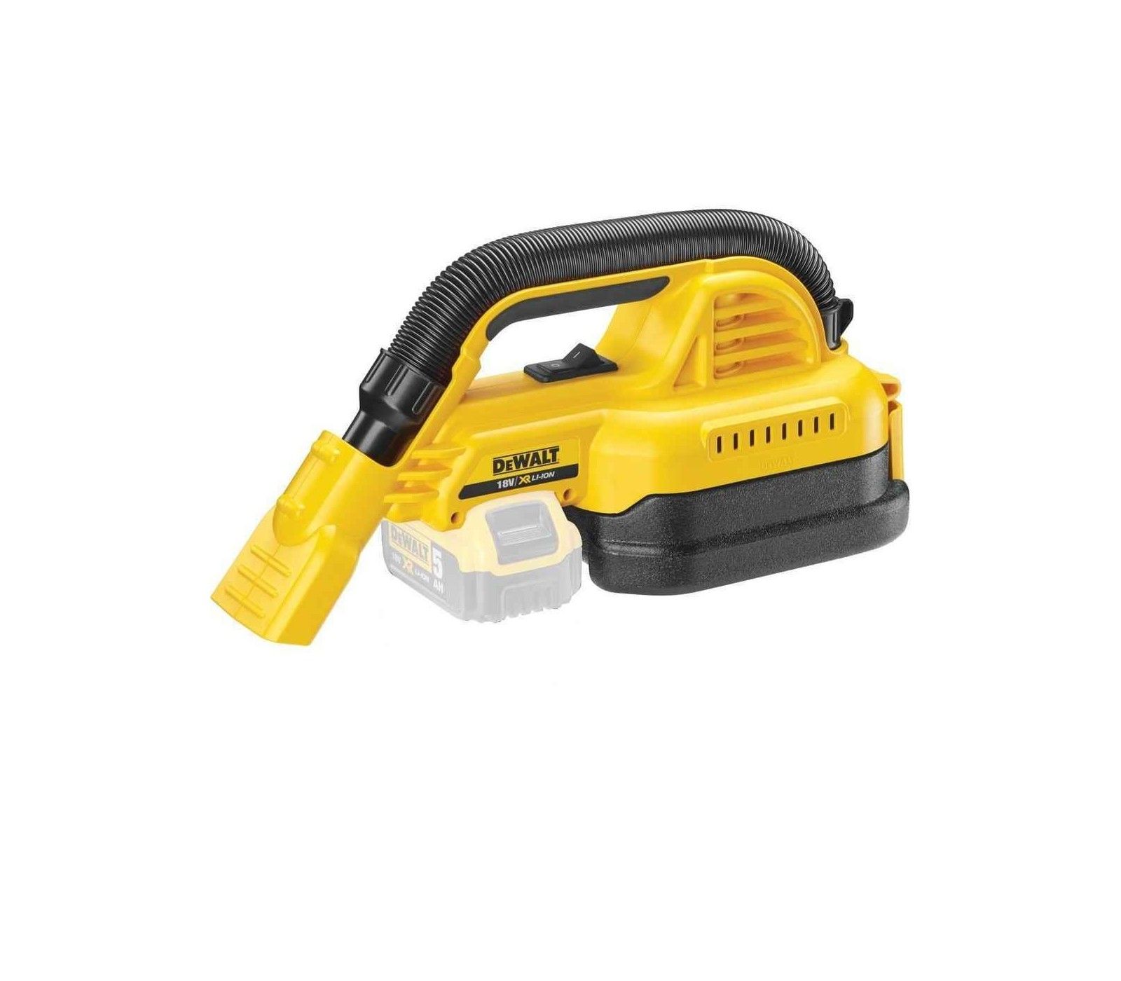 Tør-vådrenser DeWalt DCV517N; 18 V (uden batteri og oplader)