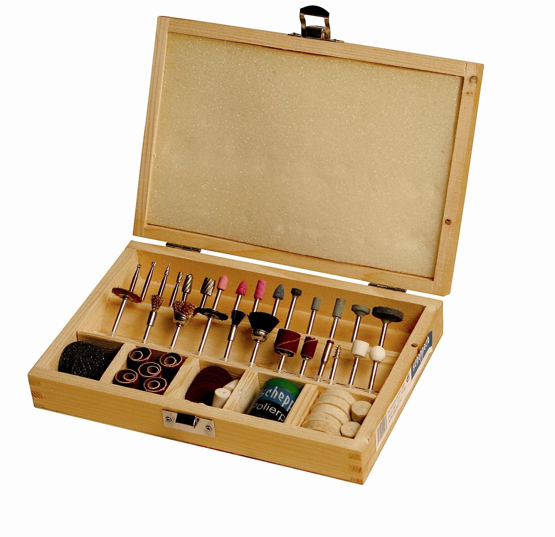 Tilbehørssæt Scheppach 88002730; 103 stk.