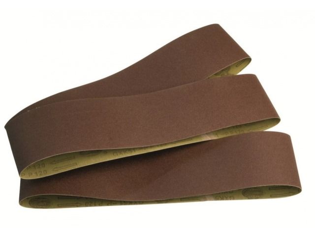 Slibebånd Scheppach; 100x915 mm; P80; 3 stk.