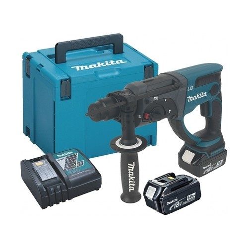 Borehammer Makita DHR202RTJ; 2,0 J; SDS-plus; 18 V; 2x5,0 Ah batt.