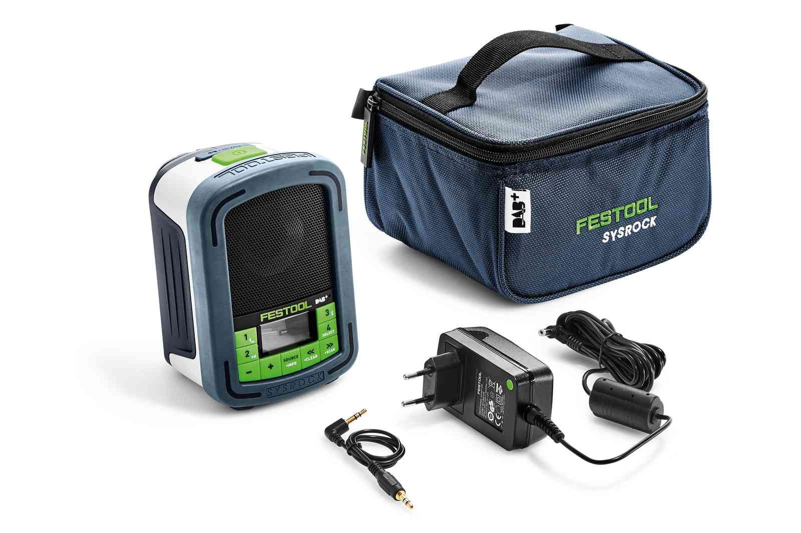 Radio Festool BR 10 DAB +; 10,8-18 V (uden batteri og oplader)