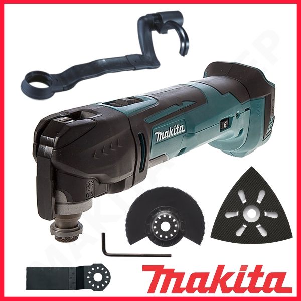 Multifunktionsværktøj Makita DTM51ZX1; 18 V (uden batteri og oplader) + Tilbehør