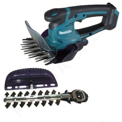 Hedge og græs shear sæt Makita UM600DZX; 12 V batteridrevet; 8 cm længde (uten batteri og lader)