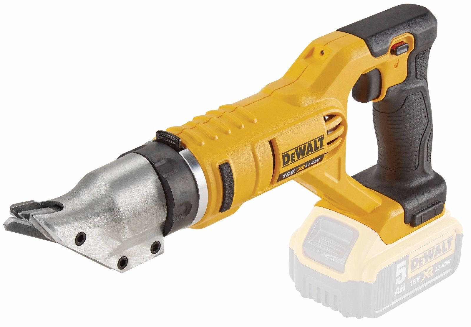 Batteri til blikksaks DeWalt DCS491N-XJ; 18 V (uden batteri og oplader)
