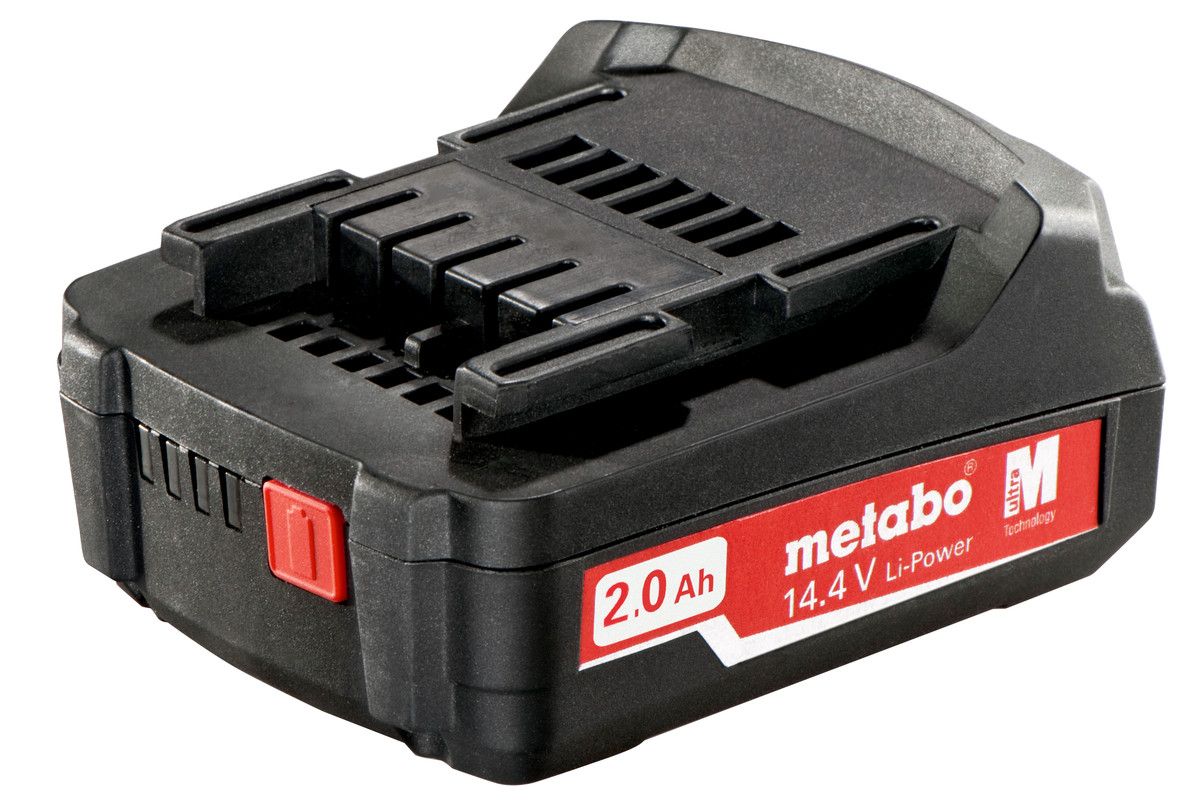 Batteri Metabo; 14,4V; 2,0 Ah; Li-ion