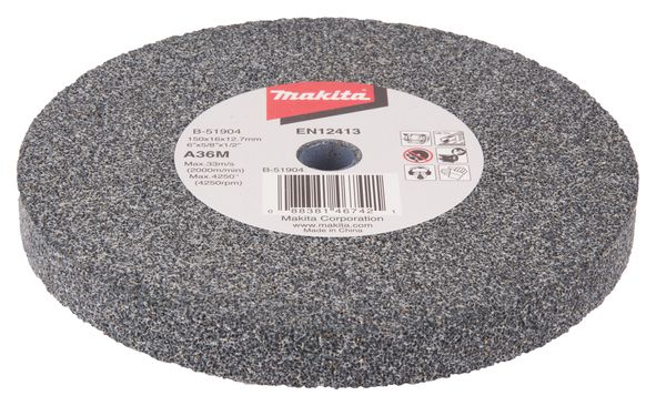 Skarphedskive Makita B-51904; 150x6,4x12,7 mm