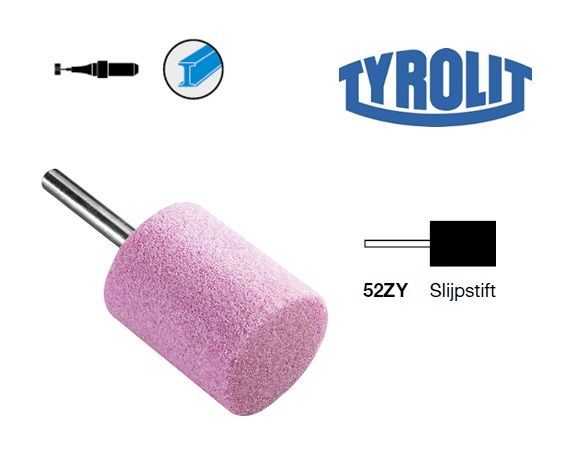 Slibeskive Tyrolit 52ZY; 40x25 mm