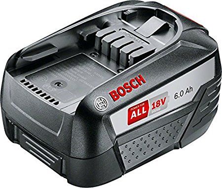 Batteri Bosch PBA 18; 18 V; 6,0 Ah; Li-lon