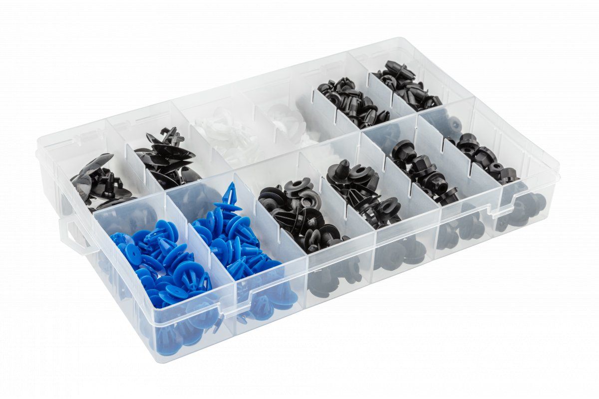 Klipsskinne sæt Hogert HT8G557; 300 stk.