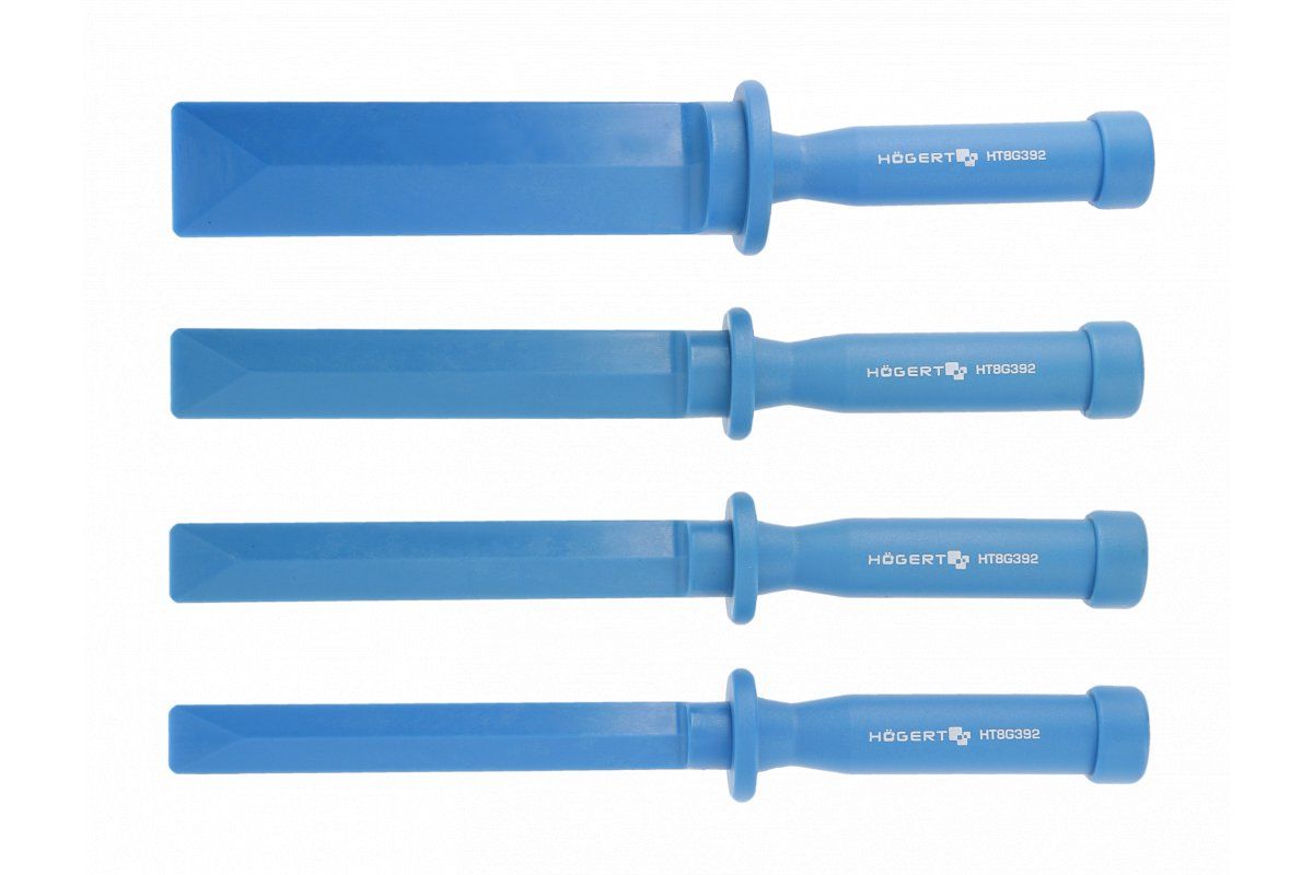 Skrab mejsel sæt Hogert HT8G392; 4 stk.