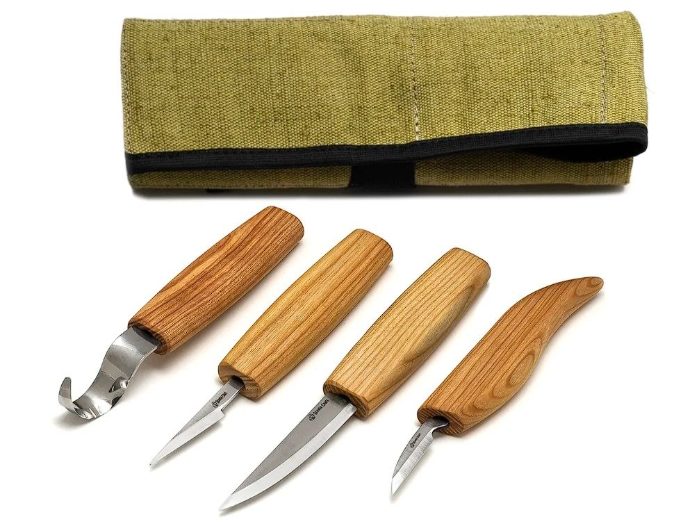 Knive sæt BeaverCraft S09; 4 stk.