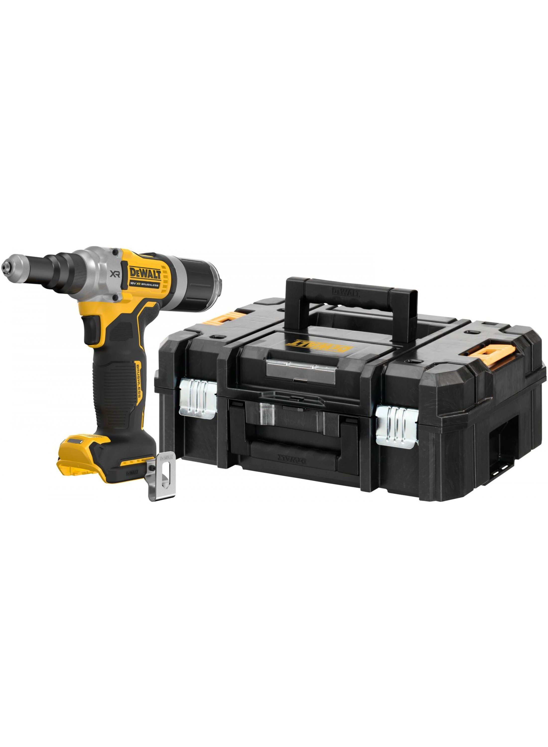 Trådløst nitteværktøj DeWalt DCF414NT-XJ; 18 V (uden batteri og oplader)
