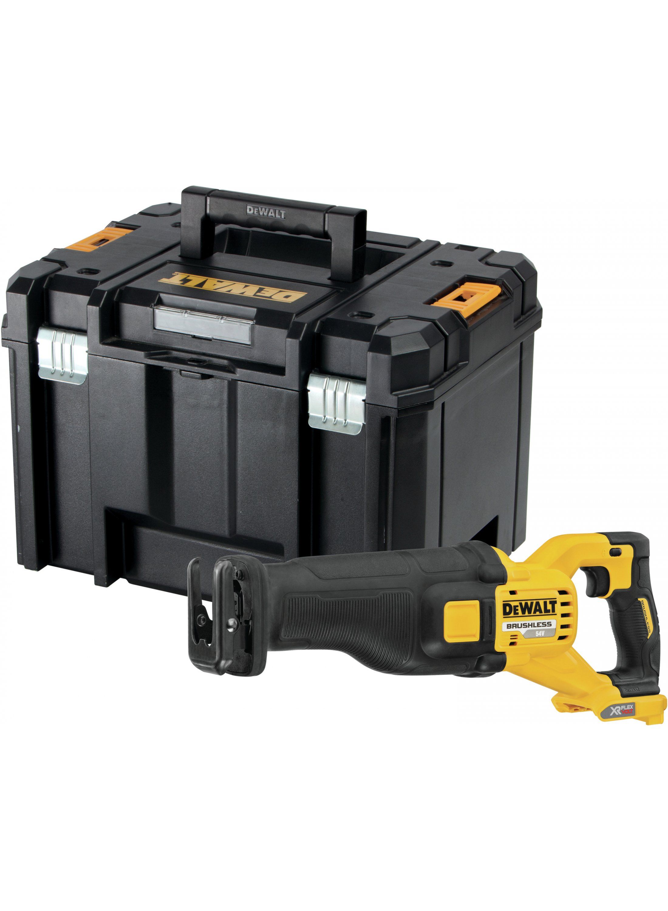 Batteridrevet bajonetsav DeWalt DCS389NT-XJ; 54 V (uden batteri og oplader)