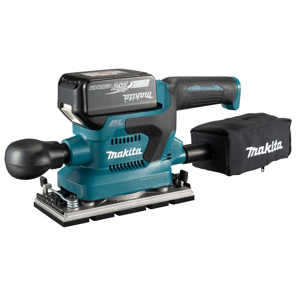 Rystepudser Makita DBO382Z; 18 V (uden batteri og oplader)