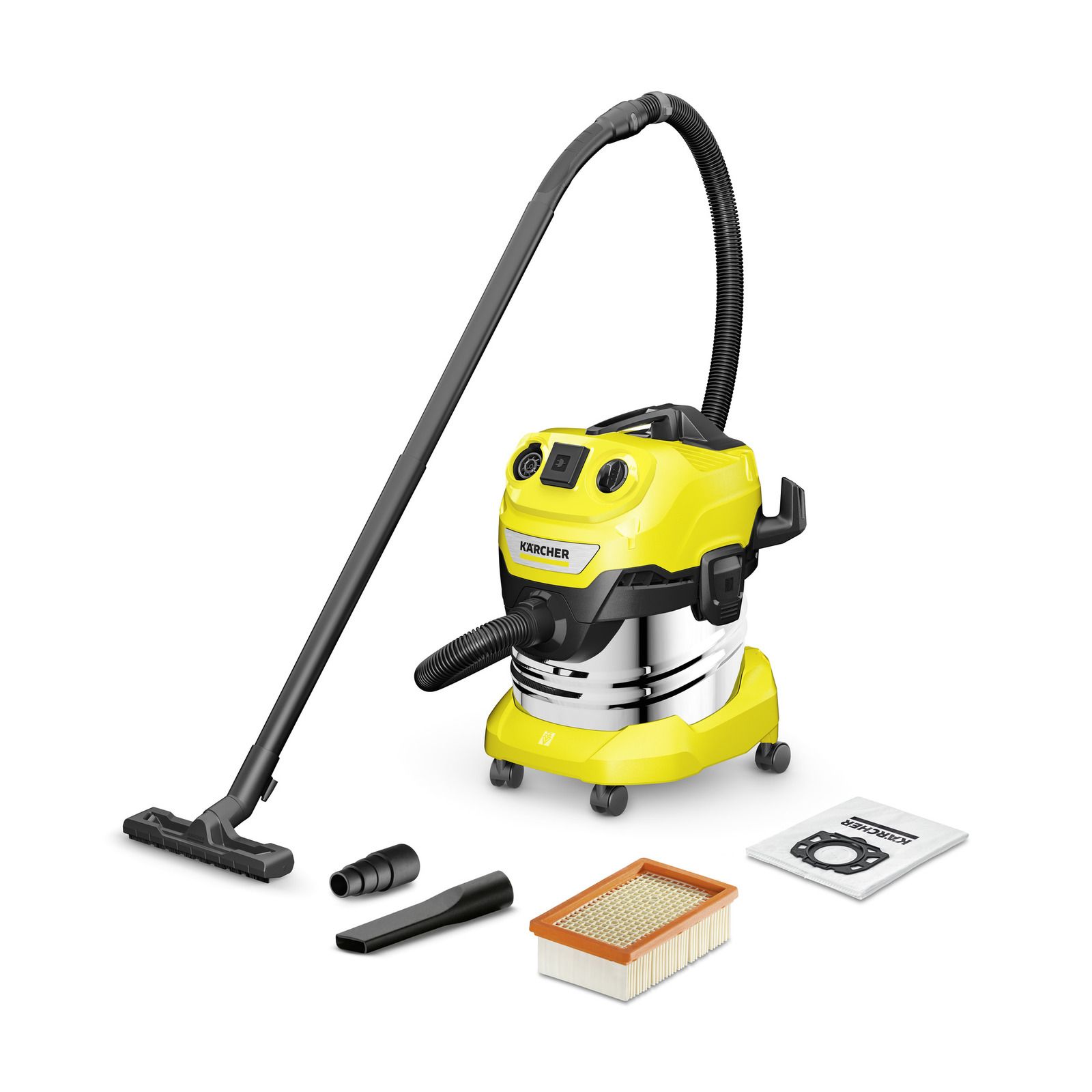 Tør-vådrenser Karcher WD 4 P S V-20/5/22; 1000 W