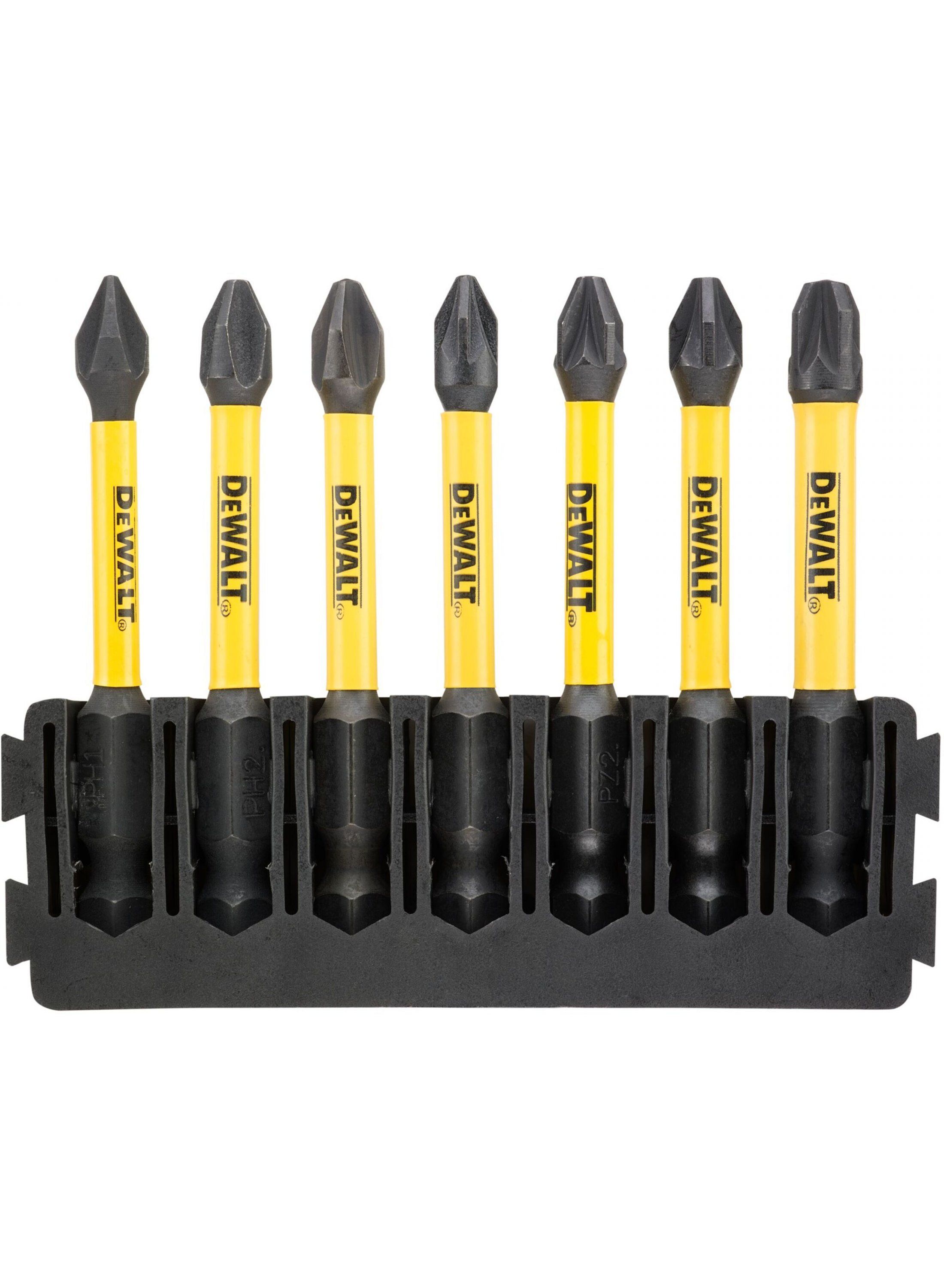 Skruetrækker Bit Tilbehørssæt DeWalt DT70819-QZ; 7 stk.