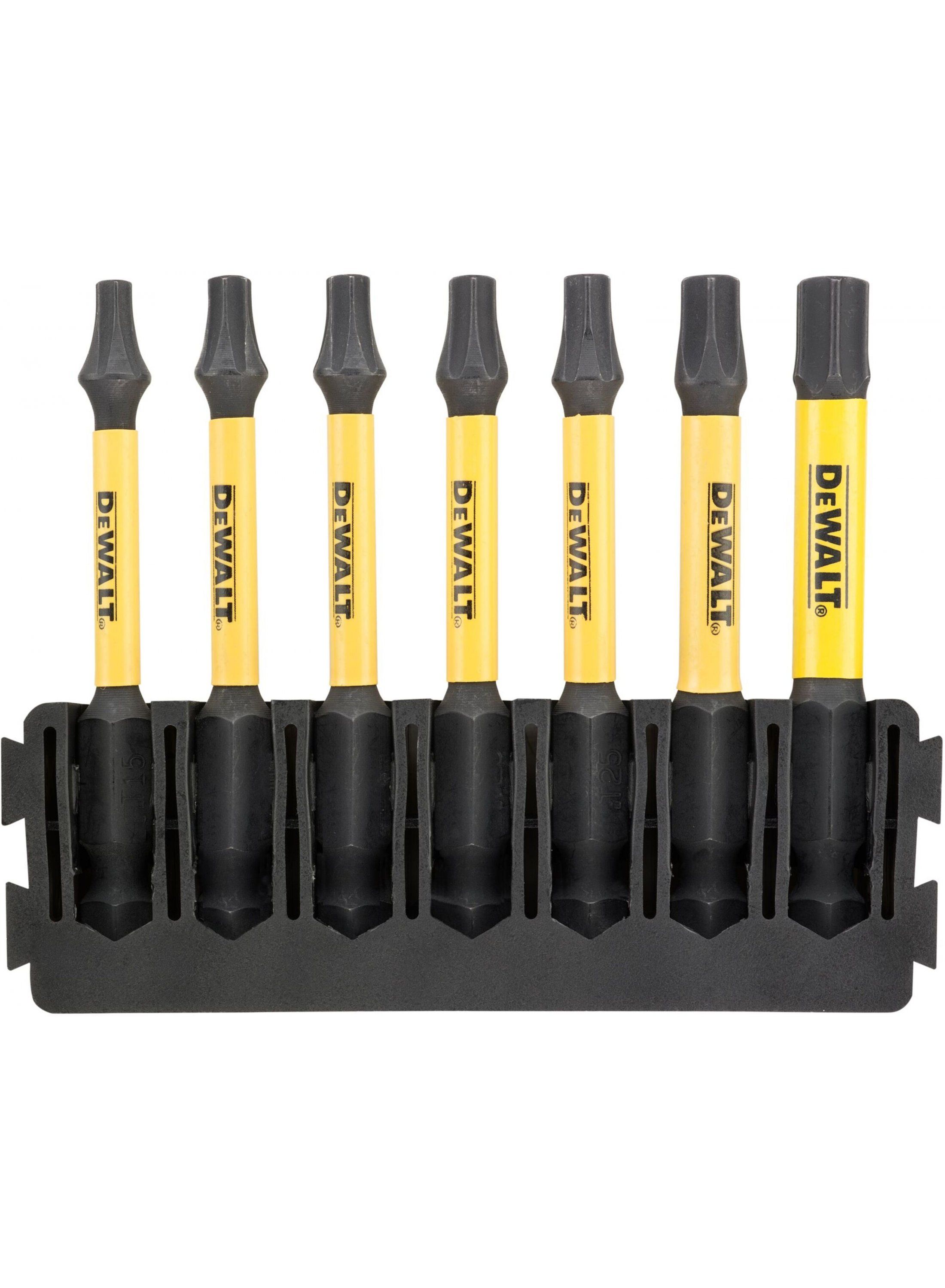 Skruetrækker Bit Tilbehørssæt DeWalt DT70825-QZ; 7 stk.