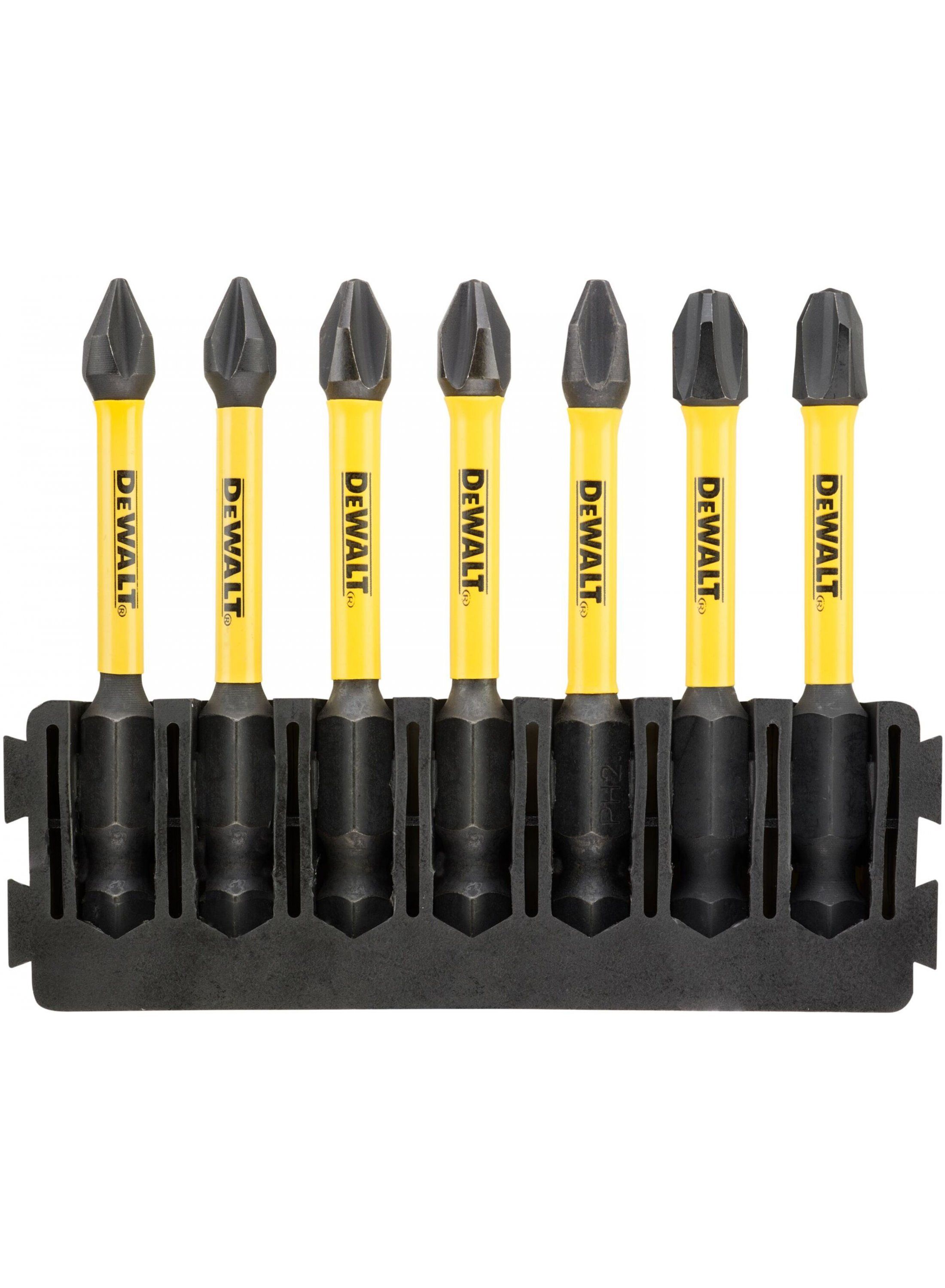 Skruetrækker Bit Tilbehørssæt DeWalt DT70818-QZ; 7 stk.