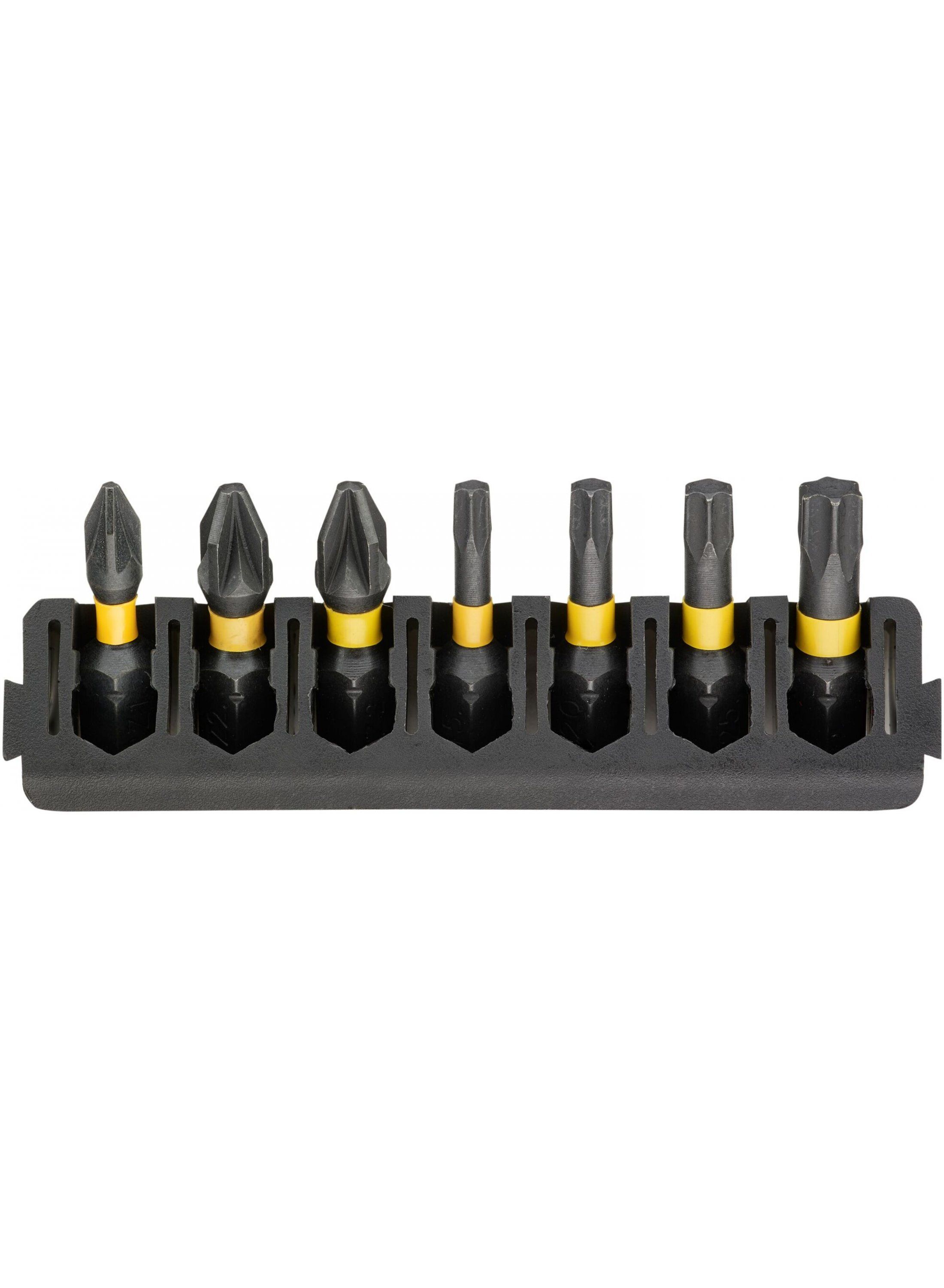 Skruetrækker Bit Tilbehørssæt DeWalt DT70813-QZ; 7 stk.