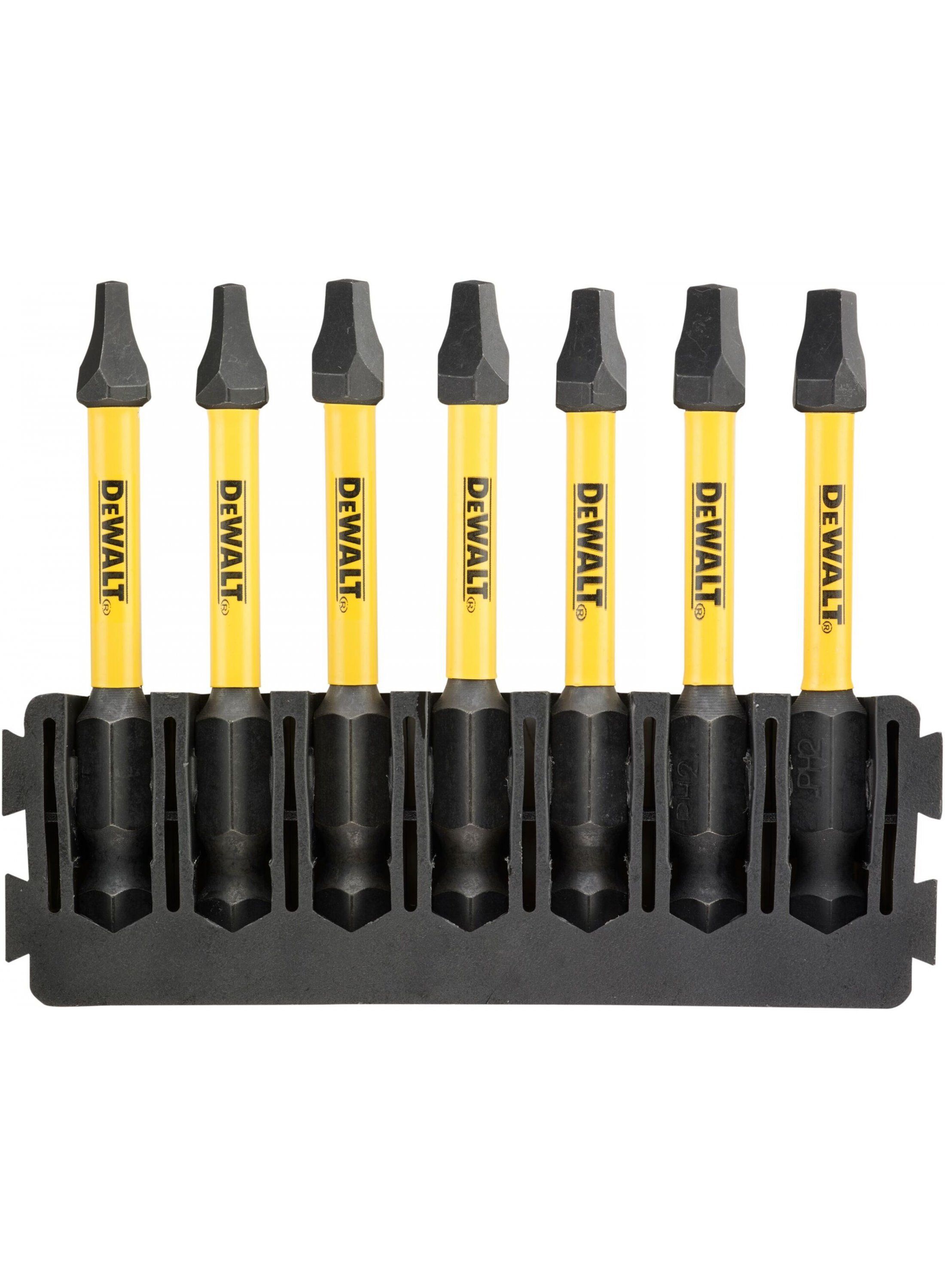 Skruetrækker Bit Tilbehørssæt DeWalt DT70824-QZ; 7 stk.