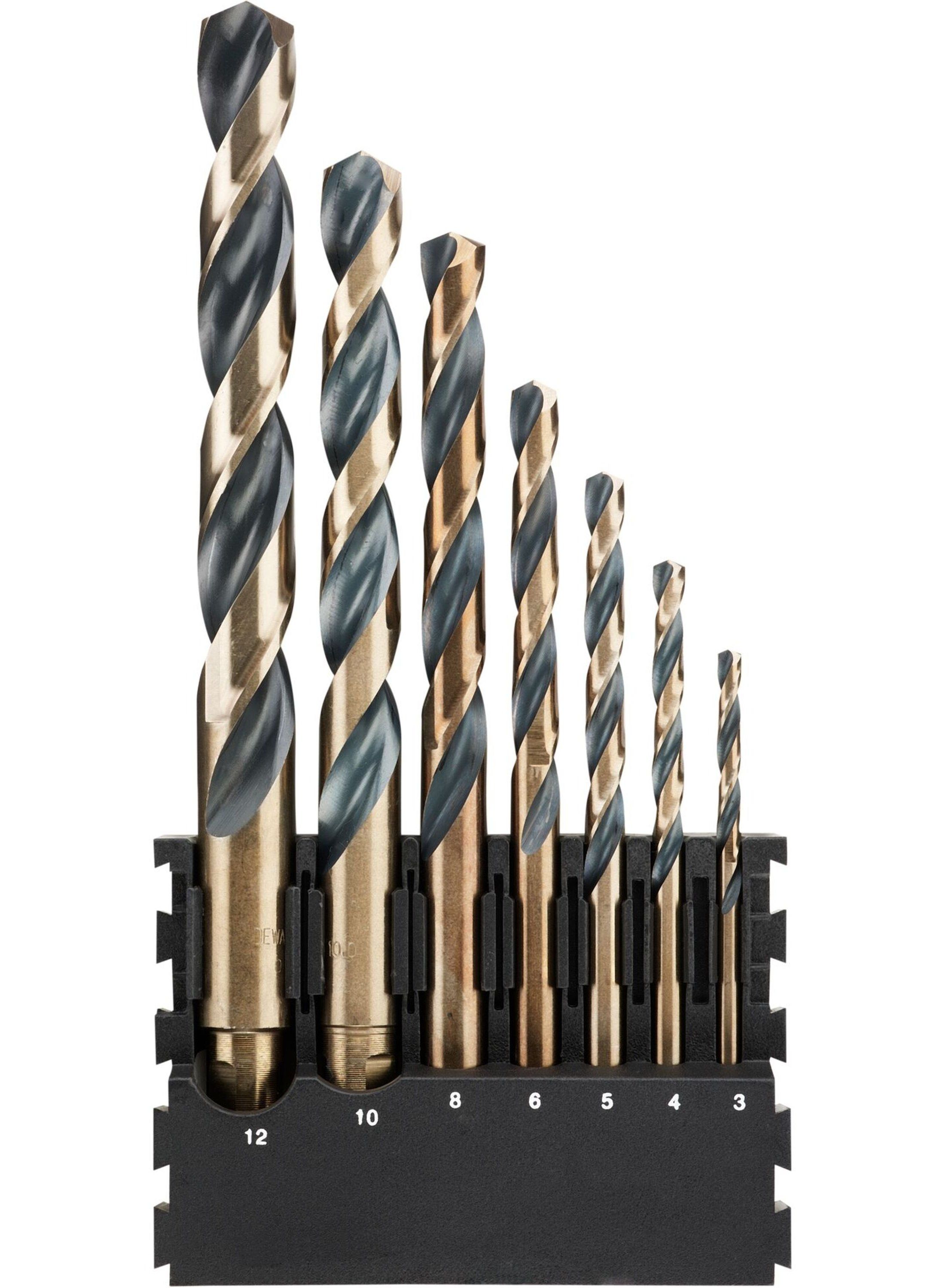 Borsæt DeWalt DT70829-QZ; 3-12 mm; 7 stk.