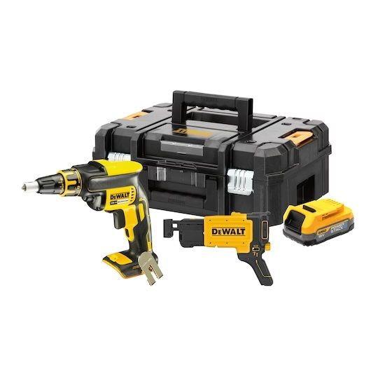 Skruetrækker DeWalt DCF620E1K-XJ; 18 V; 1x1,7 Ah batt.