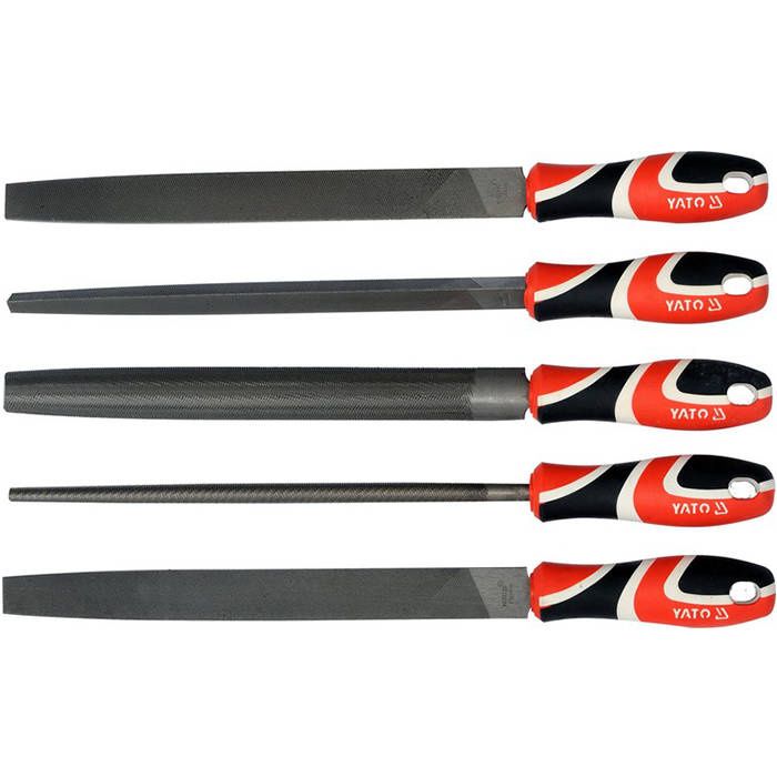 Filesett Yato YT-6238; 5 stk.