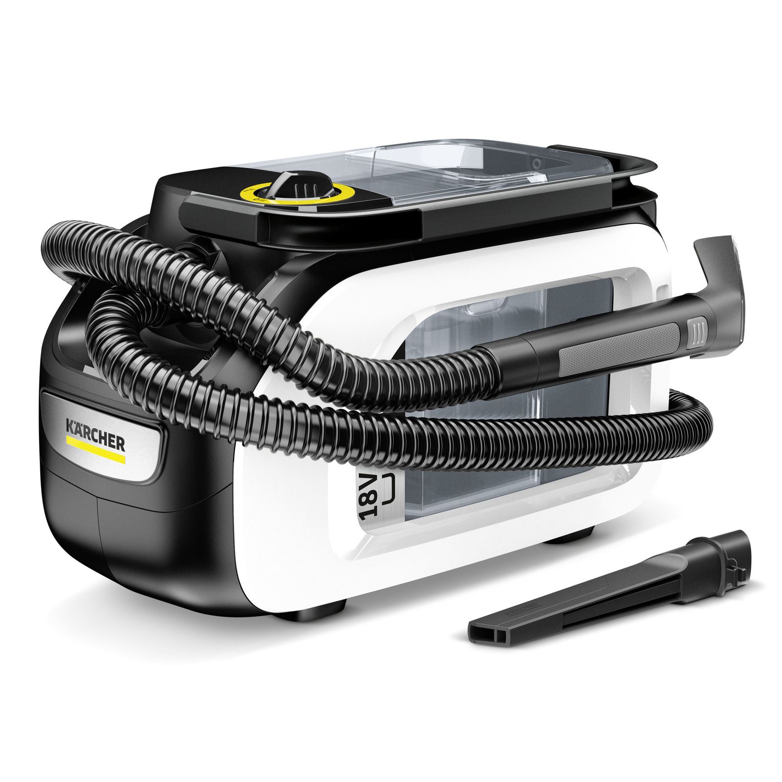 Gulvvaskemaskine støvsuger Karcher SE 3-18 COMPACT (WHITE); 18 V (uden batteri og oplader)
