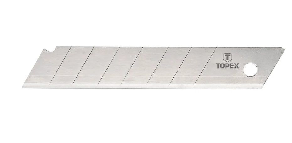 Blad, der kan afskæres til mindre blade Topex 17B348; 18 mm; 10 stk.