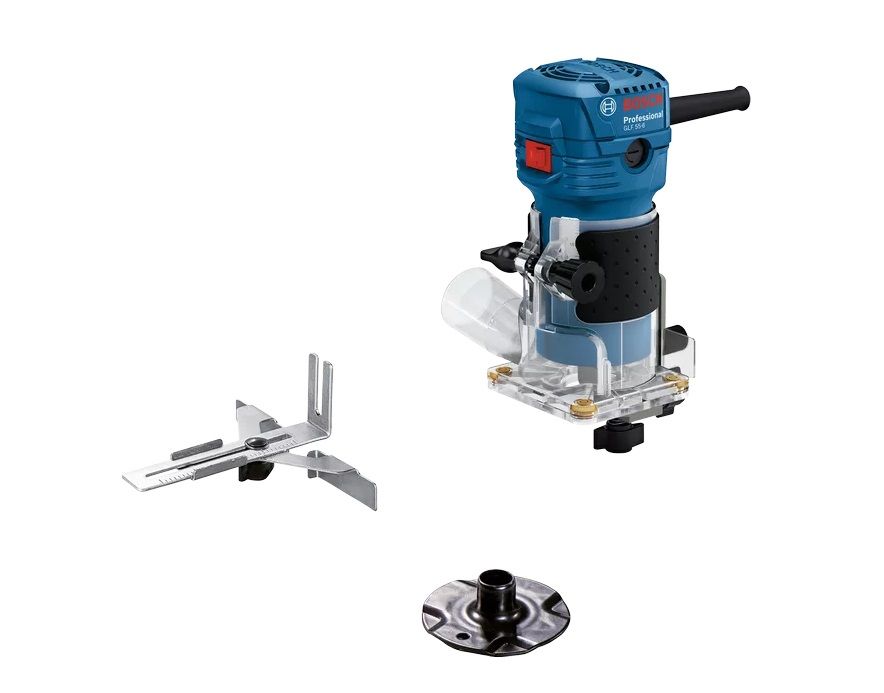 Elektrisk håndoverfræser Bosch GLF 55-6 Professional; 550 W