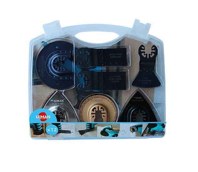 Tilbehørssæt LEMAN 4500.12; 12 stk.