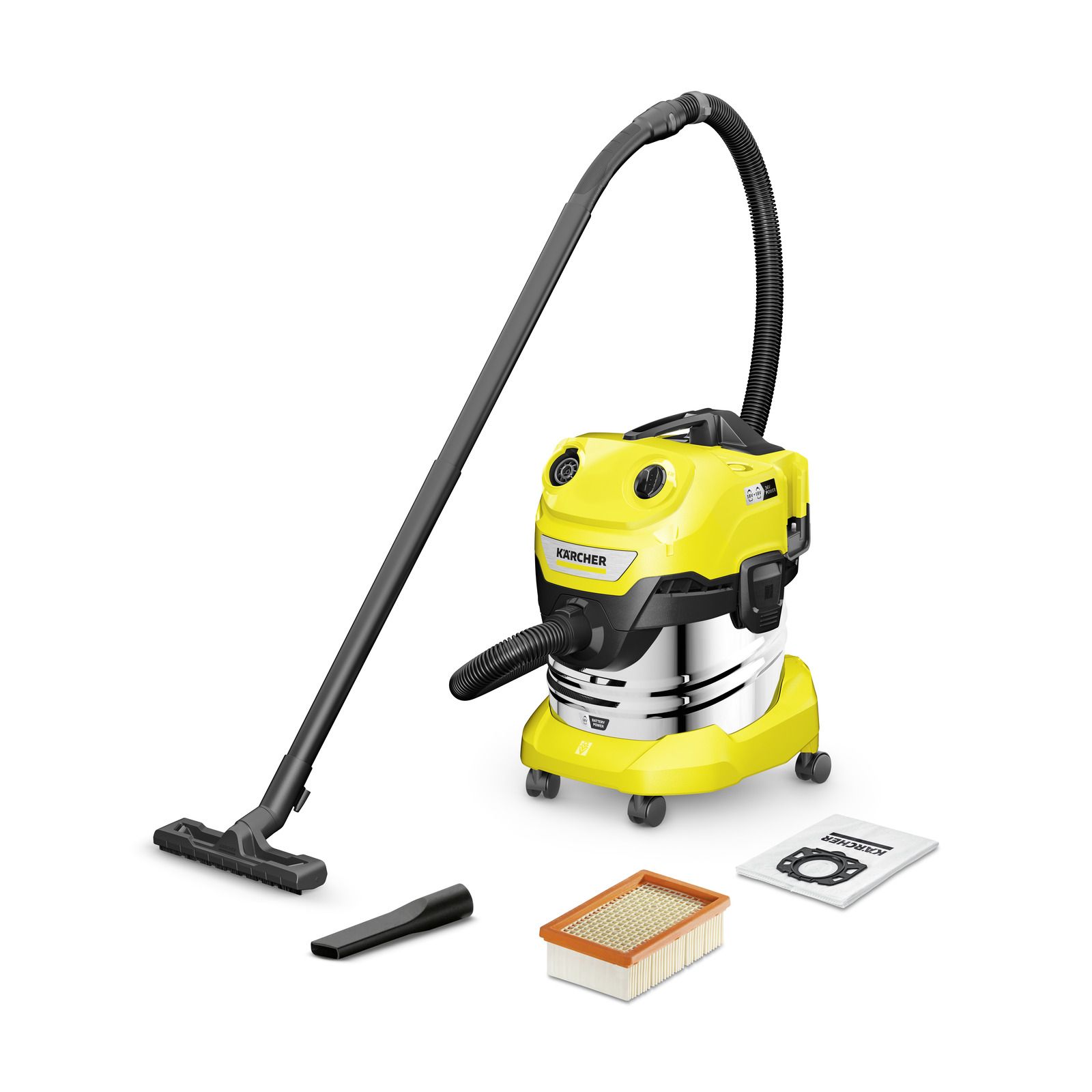 Tør-vådrenser Karcher WD 4-18 S Dual