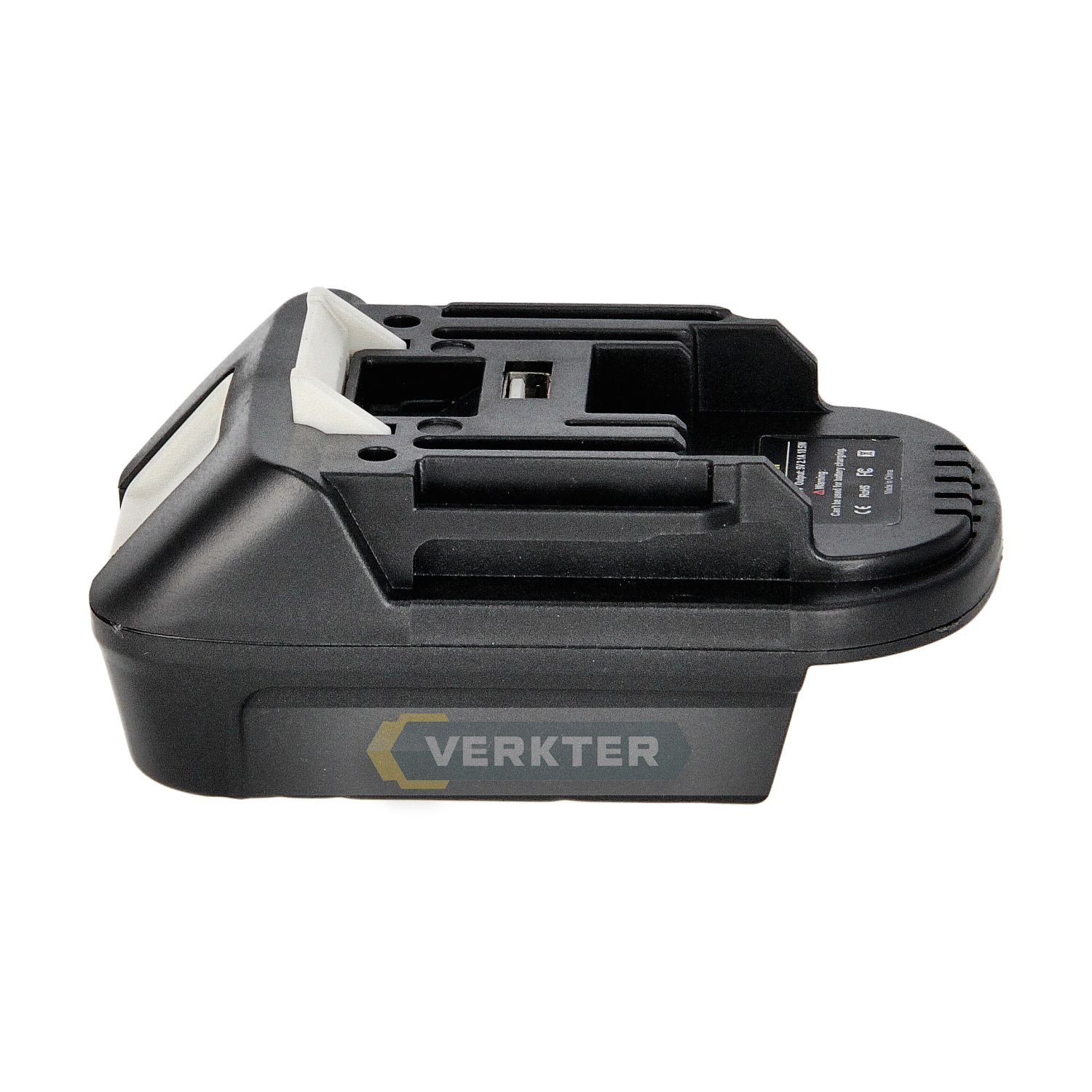 Batteriadapter Ahlio; Dewalt/Milwaukee til Makita; kun til 18 V