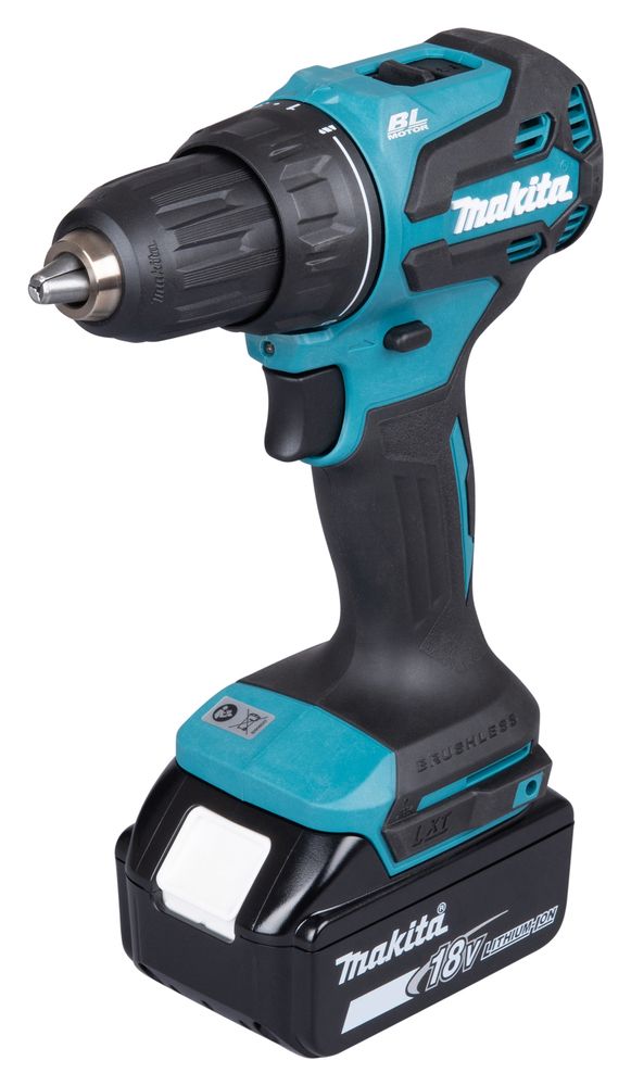 Skruemaskine Makita DDF490RTJ; 18 V; 2x5,0 Ah batt.