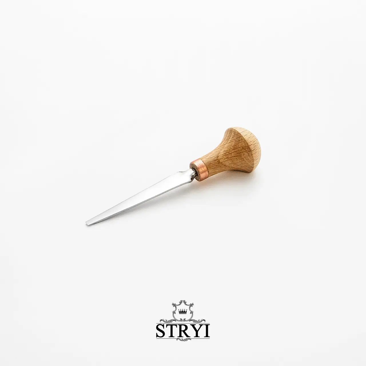 Fladt værktøj STRYI Profi; 3 mm; til mikroudskæring i træ, gravering og linosnit