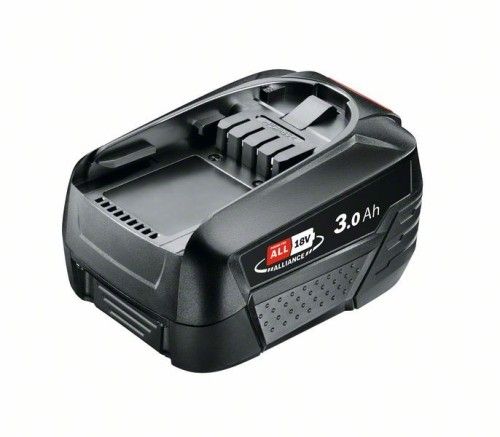 Batteri Bosch PBA 18; 18 V; 3,0 Ah; Li-lon