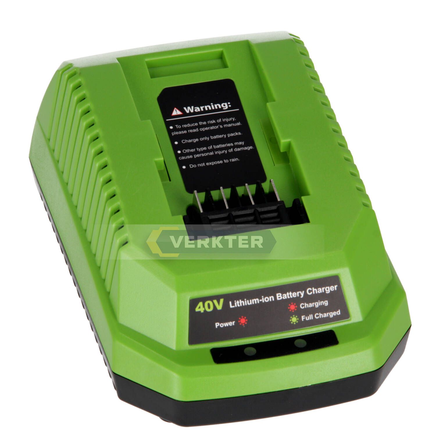 Oplader Ahlio 9718; 40 V; Li-ion; egnet til Greenworks-batterier