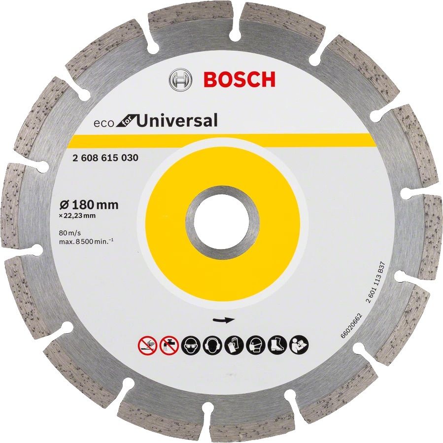 Diamantskæreskive Bosch 2608615030; 180 mm