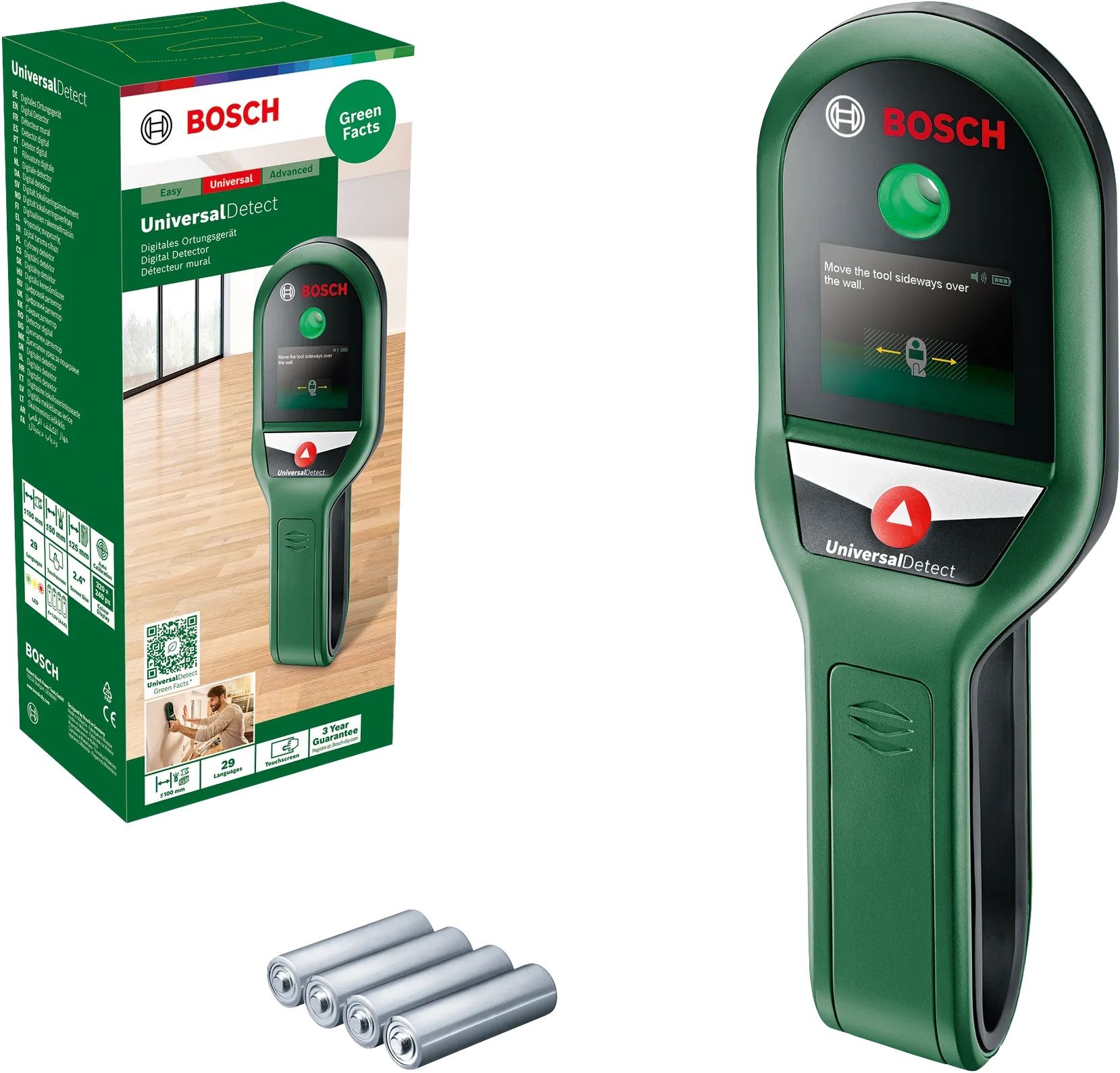 Metal, wire og wood finder Bosch UniversalDetect