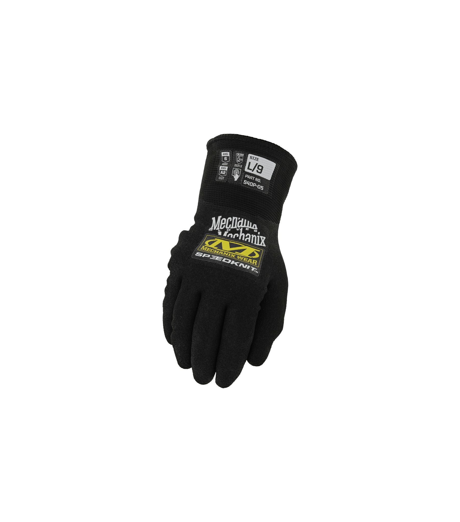 Vinter arbeidshandsker Mechanix Wear SpeedKnit Thermal S4DP05; L