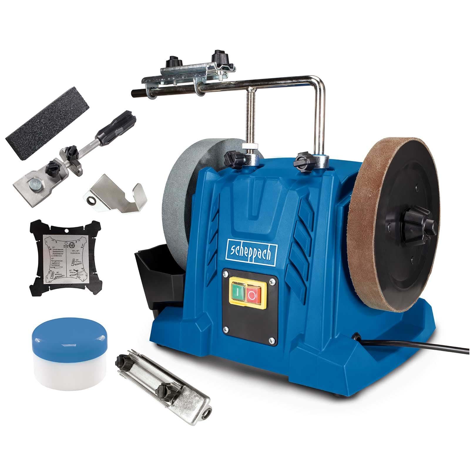 Vandkølet skærpemaskine Scheppach Tiger 5000S; 150 W