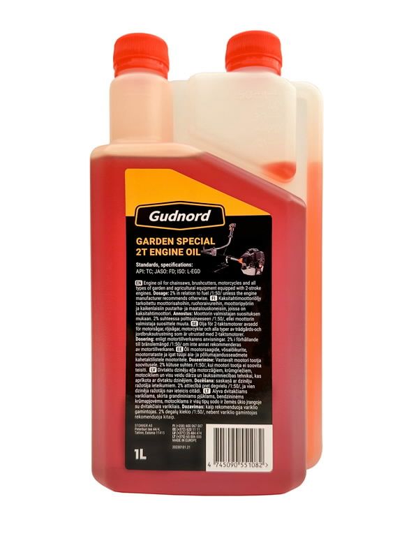 2-taks olje Gudnord Garden Special 2T; 1 l