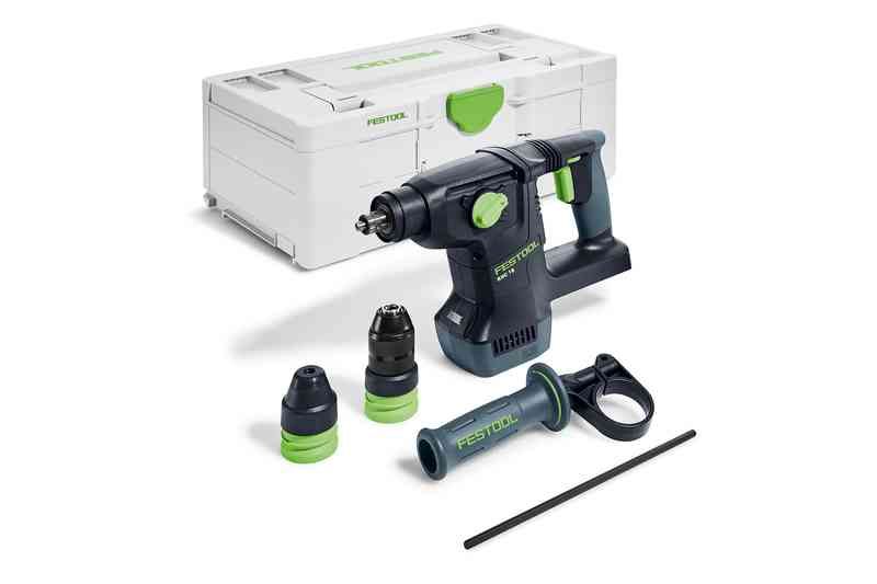 Borehammer Festool KHC 18 EB-Basic; 18 V; 2,6 J; SDS-plus (uden batteri og oplader)