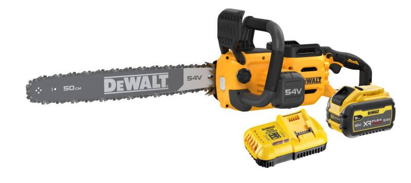 Motorsav DeWalt DCMCS575X1-QW; 54 V; 1x9,0 Ah; 50 cm strimmel