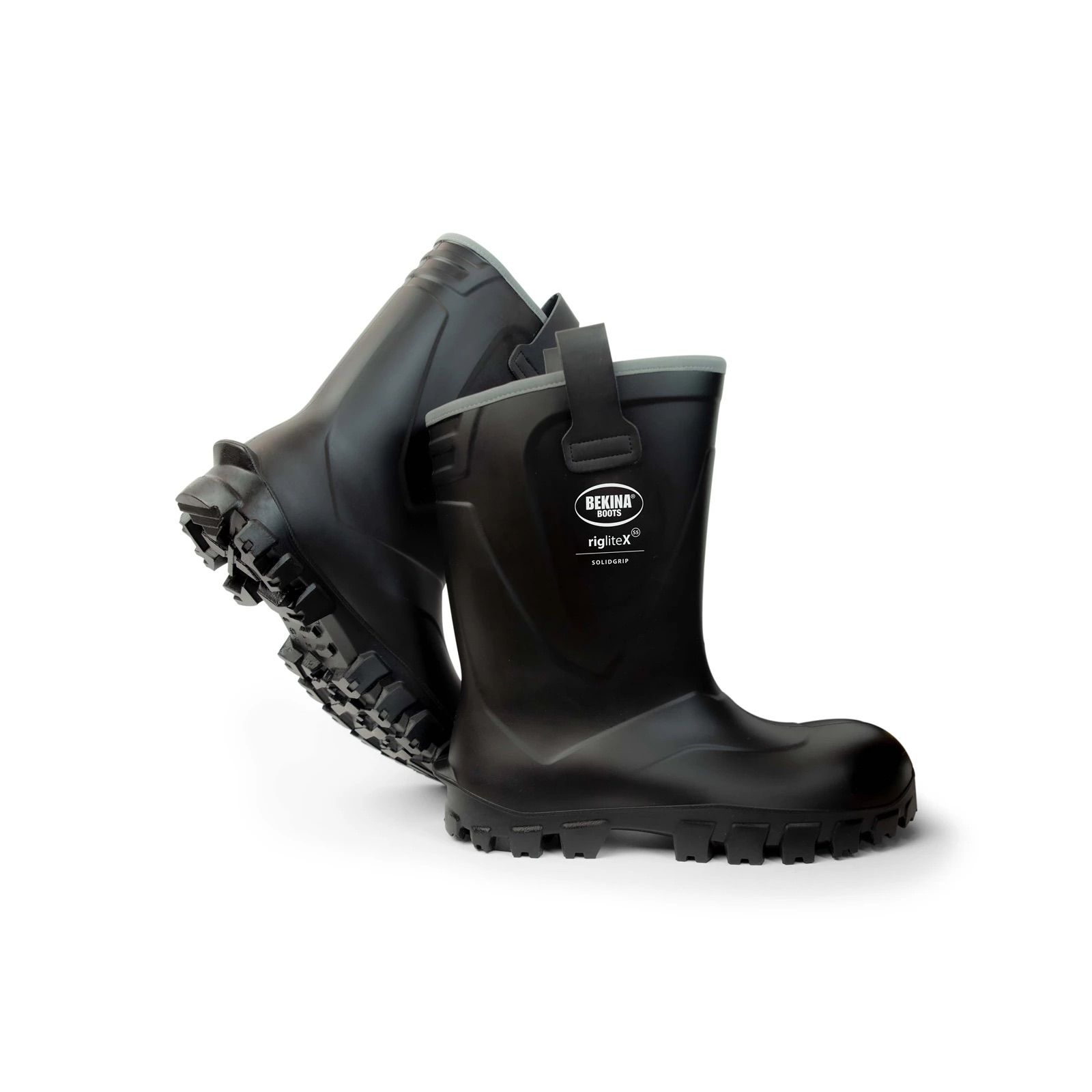Gummistøvler Bekina RigliteX Solid Grip S5; 44; sort