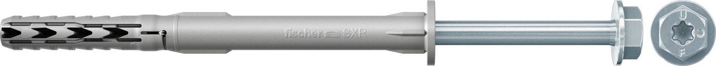 Selvskrue skrue med pin Fischer SXR FUS; TX40/SW13; 10x52 mm; 50 stk.