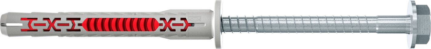 Selvskrue skrue med pin Fischer DuoXpand; TX30/SW10; 8,0x80 mm; 4 stk.