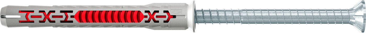 Selvskrue skrue med pin Fischer DuoXpand; TX30; 8,0x80 mm; 4 stk.