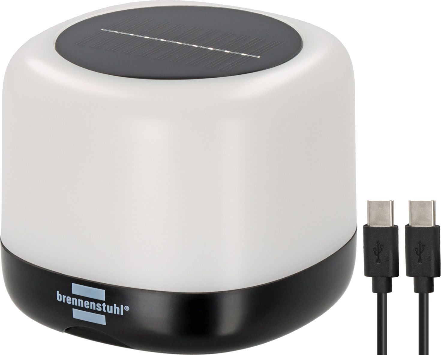 Soldrevet lampe Brennenstuhl GL 400 AS; LED; 3,7 V; 3,0 Ah batt.